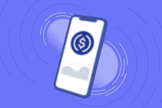 stablecoin on mobile phone