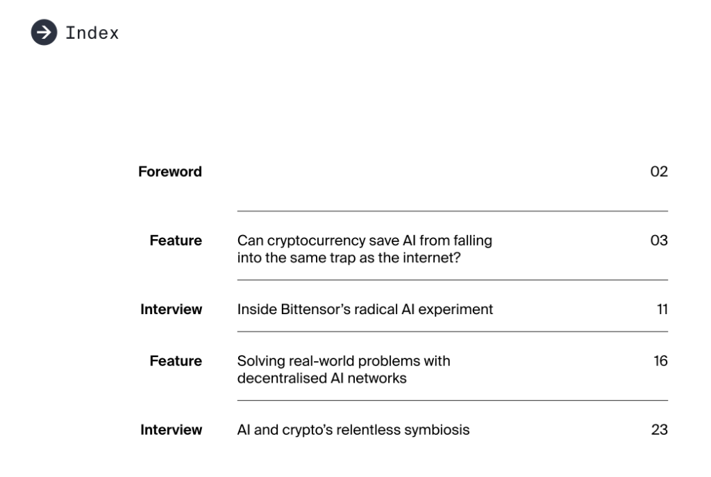 Ai and crypto