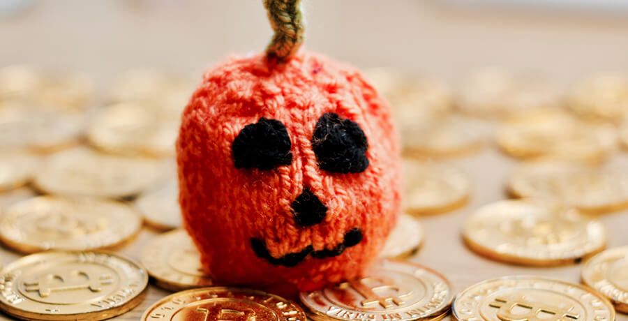 Luno bitcoin Halloween